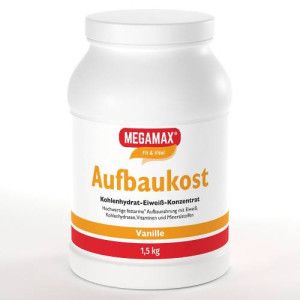 MEGAMAX Aufbaukost Vanille Pulver