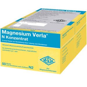 MAGNESIUM VERLA N Konzentrat Plv.z.H.e.L.z.Einn.